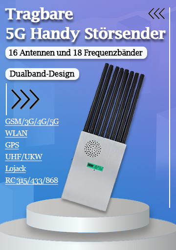 Bestseller 16 antennen Tragbare 5G Handy signal störsender