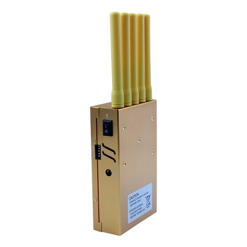 5 Antennen Tragbare GSM GPS Jammer