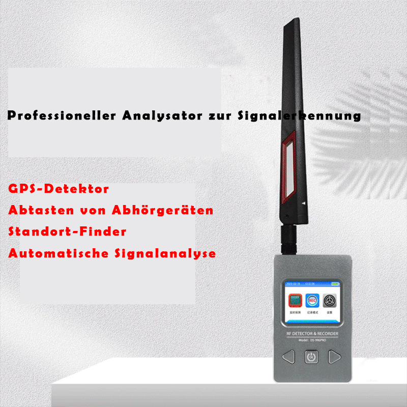 Tragbare 10 MHz - 6000 MHz Detektor