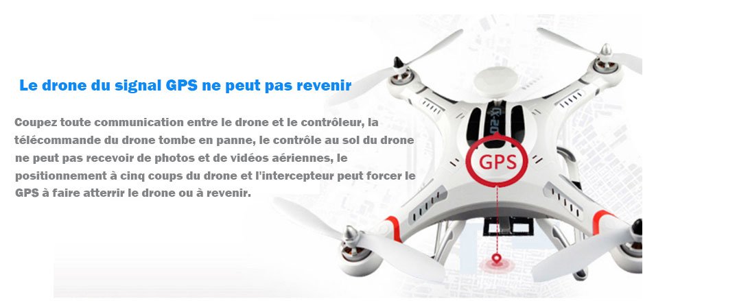 Bloquer les drones GPS