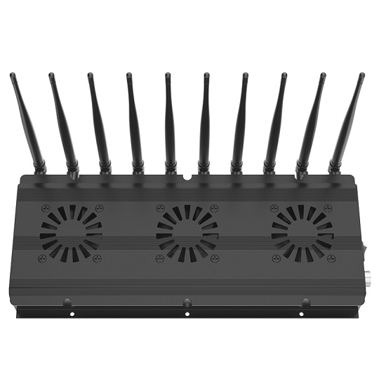 High-performance 10 Antennas portable jammer fixed signal jamming device  from